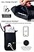 Passport Holder by Organizer Solution, Travel Wallet with Rfid, Black Neck Pouch