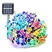 Ucharge Solar String Lights Flower 50 LED 23ft Multi-Color Waterproof Fairy Flower Garden Lights for Outdoor, Wedding, Patio, Lawn, Home, Party, Holiday