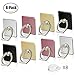 Fynix RR-12-11-3 Cell Phone Ring Holder Stand, 8 Pack Phone Grip Car Mounts 360°Rotation with Finger Ring for iPhone X, 8, 7, 6s, Plus, Samsung Galaxy S6 S7, Note, LG, Google Pixel, Nokia, LG, Made by