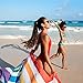 Dock & Bay Rainbow Beach Towel - Summer - Rainbow Skies - Large (160x80cm, 63x31) - Quick Dry Towel, Compact & Lightweight, Rainbow