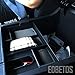 EDBETOS Center Console Armrest Box Glove Box Secondary Storage Console Organizer Insert Tray For Toyota Tundra 2014-2018