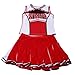 Fashoutlet Women's Cheerleader Costume Outfit (2 Piece)