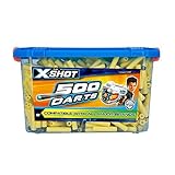 X-Shot: 500-Count Foam Tip Bucket of Darts