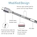 Micro USB Cable, 5-pack Premium Braided Charging Cable 6ft High speed USB 2.0 A Male to Micro B Sync and Durable Cable by Boxeroo for Samsung, HTC, Sony and Other Android Smartphone