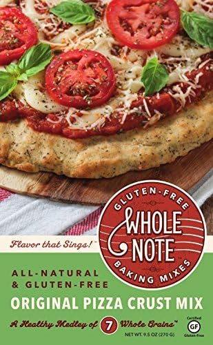 Whole Note Gluten Free Baking Mix, Original Pizza Crust Mix, 3 Count