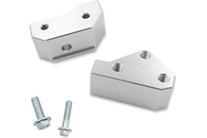 AMILIPARTS Billet AluminumKnock Sensor and Harnesses Relocation Brackets for 1997-2007 Gen III LS1 LM7 LR4 LQ4 LS6 L59 LQ9 LM4 Engines