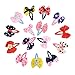 eBoot Bow Barrettes Hair Snaps Bowknot Hair Clips for Baby Kids Children Girls, 15 Styles, 15 Pieces