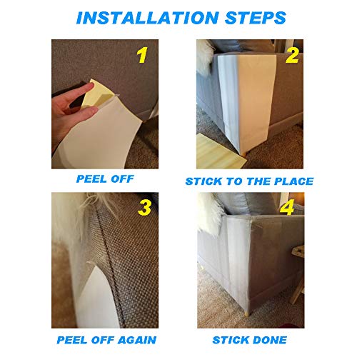 Anti Scratching Tapes, 10pcs Furniture Protectors For Cats, 0.1mm Cat