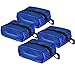 HiDay® 4pcs Portable Waterproof Travel Shoe Bags Organizer Pouch with Zipper Closure
