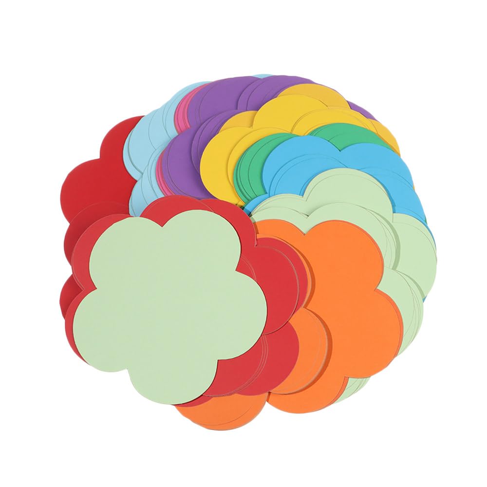 Risedot 108 Pcs Pattern Paper Cuttings, Colorful Paper Scraps Paper Cuttings, for Handwritten Board Wall Party