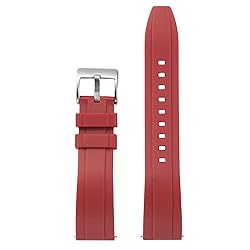 WOUKUP Silicone Watch Bands Quick Release Rubber