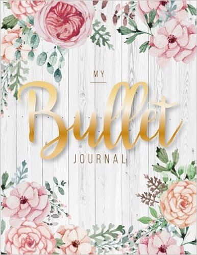 My Bullet Journal Quarterly Planner With Blank Yearly Monthly Calendar And Habit Tracker 1 Dot Grid 15 Lined Pages 8 5x11in White Wood Large Diary Journal To Write In Everyday