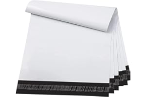 Metronic Poly Mailers 9x12 200 Pack, Strong Adhesive Shipping Bags for Clothing, Waterproof and Tear-Proof Shipping Envelopes, Small Mailers Poly Bags Packaging Bags in White