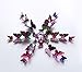 NewNewStar 12PCS 3D Purple Butterfly Wall Stickers New Home Art Decor Decoration Decals - DIY Removable 3D Vivid Special Man-made Lively Butterfly