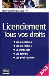 Licenciement, tous vos droits