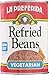 La Preferida Refried Beans, Vegetarian, 16 oz (Pack - 6)