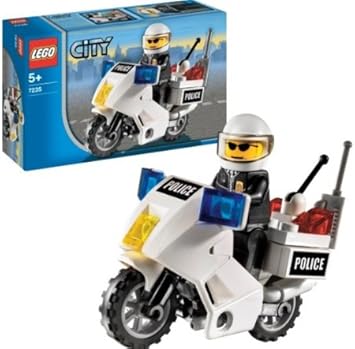moto policia lego