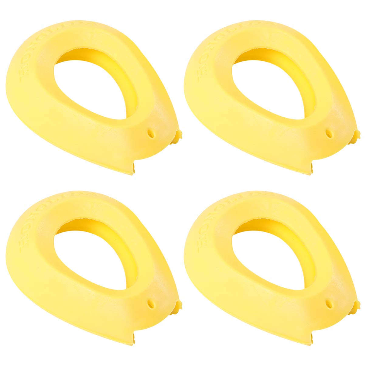 Minkissy 2 Pairs Silicone Ear Protectors Ear Cover Shield Hairdressing Dye Coloring Bathing Shower Caps Waterproof Ear Prtotection Earmuff for Hair Salon Spa (Random Color)
