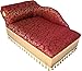 Keet Cleopatra Chaise Elegant Red Pet Bedthumb 2