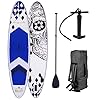 BRAST SUP Board Candy Skull | Aufblasbares Stand up Paddle Set | 320x81x15cm viele Modelle | incl. Zubehör | 5 Jahre…