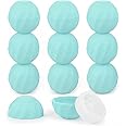 LONGWAY 0.24Oz (7ml) Empty Lip Balm Sphere Containers | Screw Cap Lipstick Tubes/Chapstick Tubes/Chapstick Holder for Lip Gloss & BPA FREE (Pack of 10, Blue)
