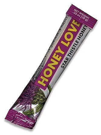 Amazon Com Sleeping Bear Farms Star Thistle Honey Packets 25 Great Tasting Easy Open Honey Single Serve Pouches One Tablespoon Per Packet Grocery Gourmet Food