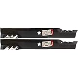 Longer Life 596-900 Gator Fusion G5 3-In-1 Mulching Blades to Replace 134149, 532134149, 139775, 532139775, 138971, 138498, 1
