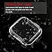 Screen Protector Compatible Apple Watch Series 4 40mm, GHIJKL Ultra Slim Soft Full Cover Case for Apple Watch 4, Crystal Clear