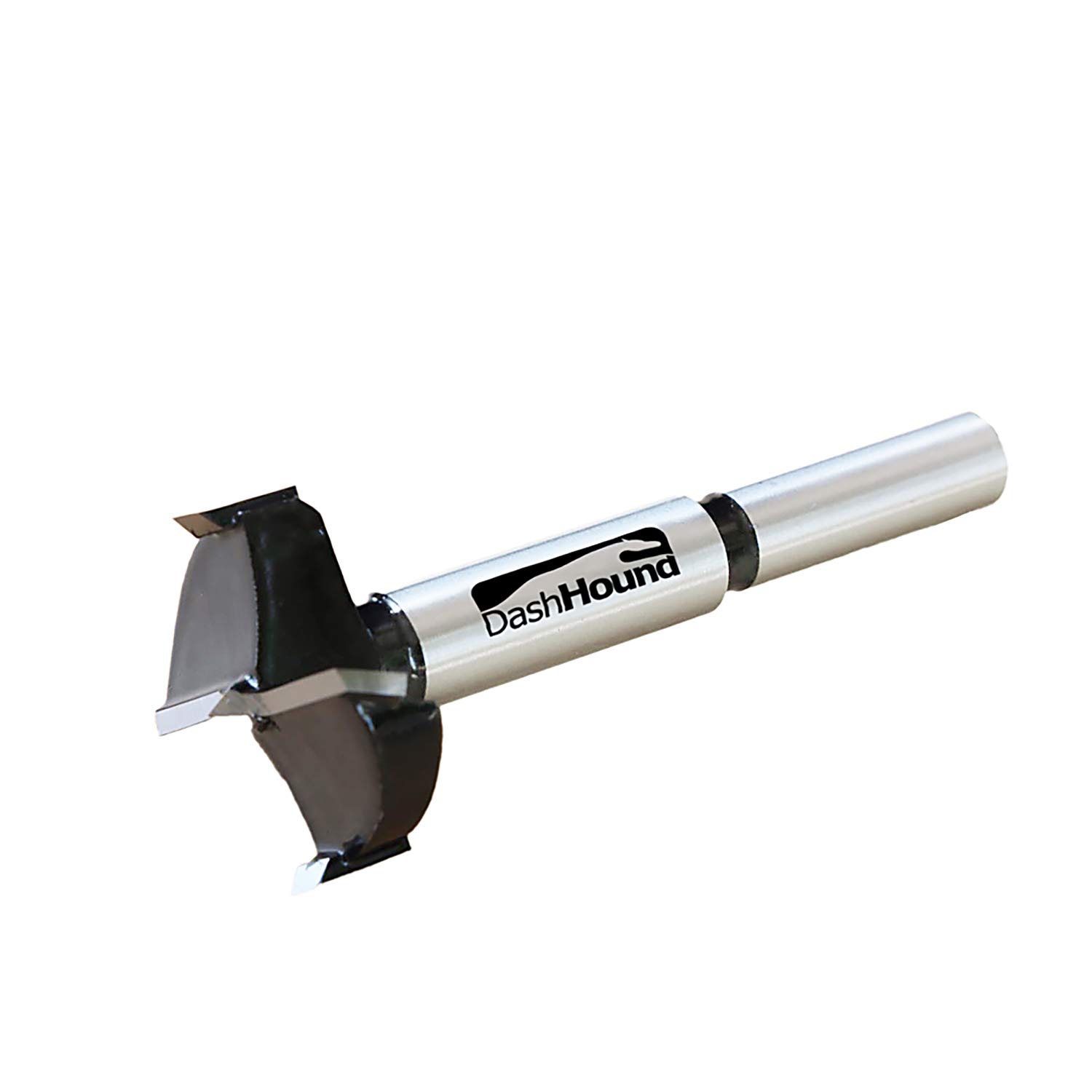 DashHound Carbide Forstner Bit 35MM Hinge Boring Bit Woodworking Hinge Hole Drilling Bit for Wood Drilling Furniture, Door Hinge Hole with 10mm Shank