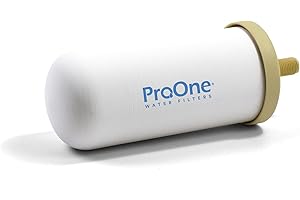 ProOne 5-Inch Gravity Water Filter Replacement G-Series 1-Pack - Universally Compatible with Gravity Water Filter Systems - NSF/ANSI Certified to Reduce Lead, Reduce Microplastics, & Total PFAS