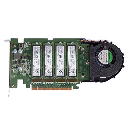 Dell UltraSpeed Drive Quad NVMe M.2 PCIe x16 Card 유에스공구