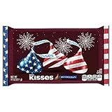 Hershey's Milk Chocolate Kisses 4th of July Red-White and Blue Bag - 11 oz
