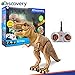Discovery Kids Remote Control RC T Rex Dinosaur Electronic Toy Action Figure Moving & Walking Robot w/Roaring Sounds & Chomping Mouth, Realistic Plastic Model, Boys & Girls 6 Years Old+