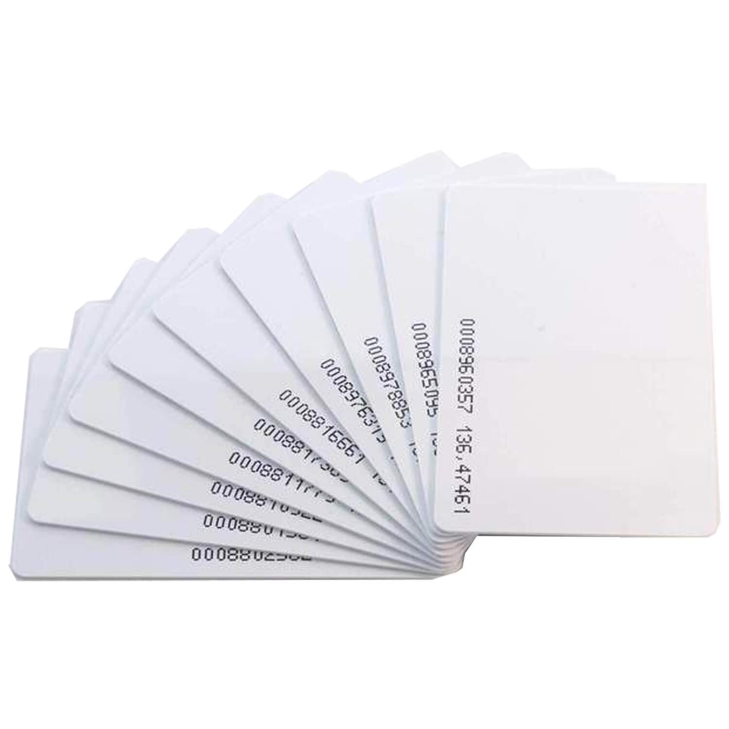 AZDelivery 10 x RFID Chip and RFID Cards 125kHz compatible with Arduino Including E-Book!