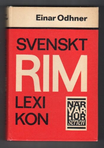 Svenskt Rimlexikon N r Var Hur Serien Swedish Edition Odhner Svenskt Rimlexikon N r Var Hur Serien Swedish Edition Odhner