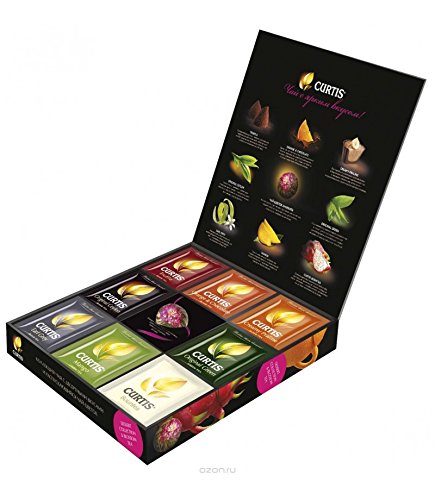 Curtis Dessert Tea Collection 8 dessert tastes in 40 sachets + blossom-tea