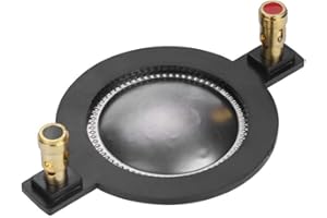 SEROUNDER Voice Coil, 44.4mm Horn Diaphragm Replacement Horn Tweeter Diaphragm Replacement Universal Replacement Diaphragm DIY High Pitch Horn Sound Voice Coil for Speaker Horn Accessories