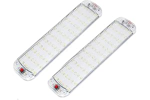 ANYPOWK 12V LED RV Lights with ON/Off Switch - 10W Daylight 1000LM, Interior Lighting for RV Van Trailer Camper Boat - Pack o