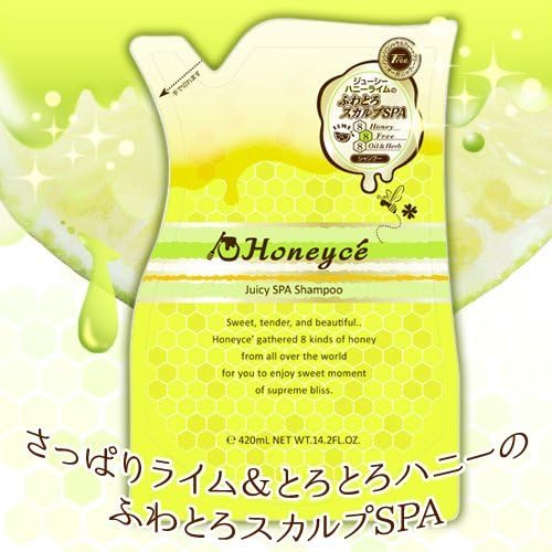 Haniche juicy SPA Shampoo Green Refill 420ml *AF27*