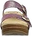 Dansko Women's Sophie Flat Sandal, Rose Iridescent, 40 EU/9.5-10 M US