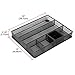 DESIGNA Desk Drawer Organizer Tray, Metal Mesh Pencil Organizer for Desk Drawer, Home Office and School, Black