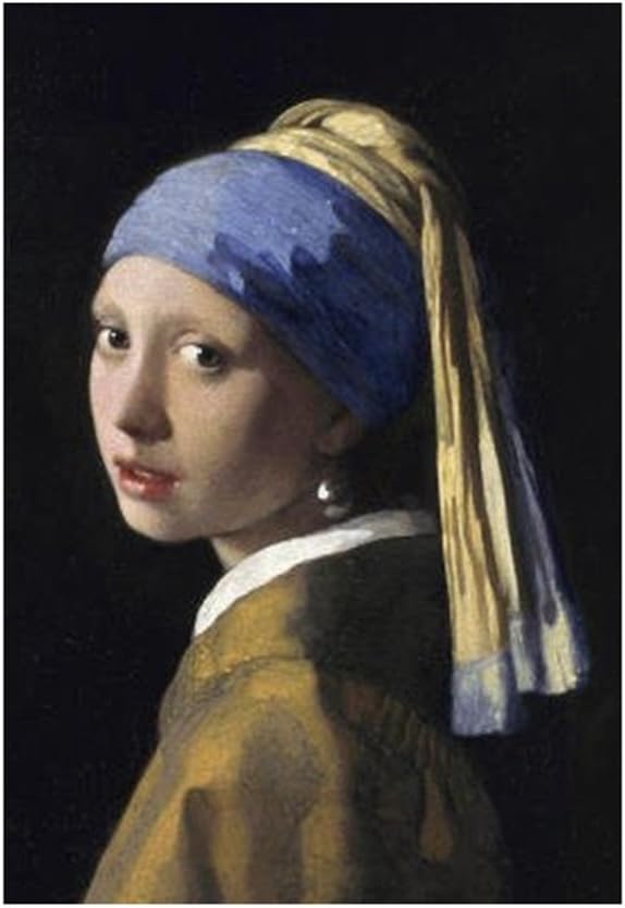 DIY Oil Painting, Paint by Number kit- Girl with a Pearl Earring 1620 inch. by Colour Talk