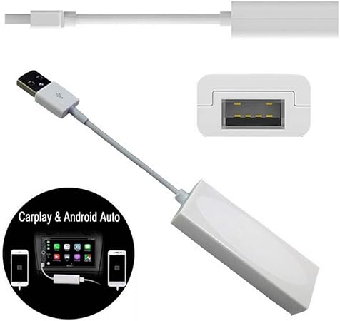 Amazon Micarba Usbスマートフォンリンクレシーバーアダプタiphoneとandroidの電話がandroidカーオーディオ ビデオシステムで Usb Carplay Dongle For Android自動iphone Carplayサポートandroidシステムcar Navigation Player Carplay リモコン 車 バイク