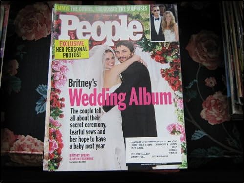 People Weekly Britney Spears Kevin Federline Wedding Album October 4 2004 Secret Ceremony Tearful Vows Amazon Com Books