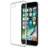 iPhone 7 Case, Maxboost [Liquid Skin] Extreme Thin Case for Apple iPhone 7 2016 - 0.4mm Ultra Clear Soft Flexible Gel TPU Transparent Skin Scratch-Proof Bumper Cases - Ultra Clear