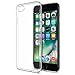 iPhone 7 Case, Maxboost [Liquid Skin] Extreme Thin Case for Apple iPhone 7 2016 - 0.4mm Ultra Clear Soft Flexible Gel TPU Transparent Skin Scratch-Proof Bumper Cases - Ultra Clear
