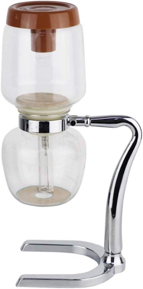 YPYJ Siphon Coffee Maker Home Office Coffee Pot Coffee Siphon Pot Home Siphon Coffee Maker 3 Servings Siphon Brewing Coffee Household