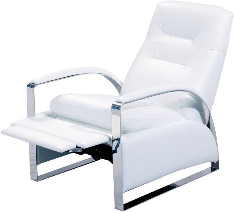 IDO Furniture Miami Modern Recliner PU-Leather White