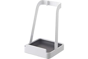 Baxnore Iron Spoon Rest, Non-Slip Pot Lid Rack, Tilt-Type Spoon Rest Holder, Versatile Kitchen Organizer for Pots, Pans, and 