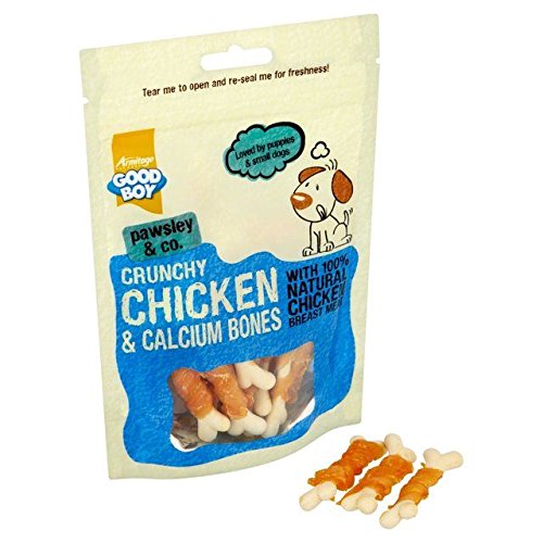 Good Boy Crunchy Chicken & Calcium Bones - 100g (6 Packs)